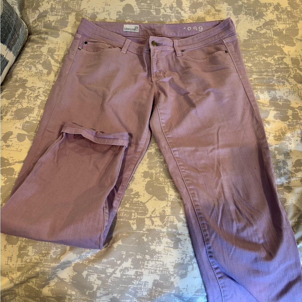 GAP Lavender Skinny Jeans